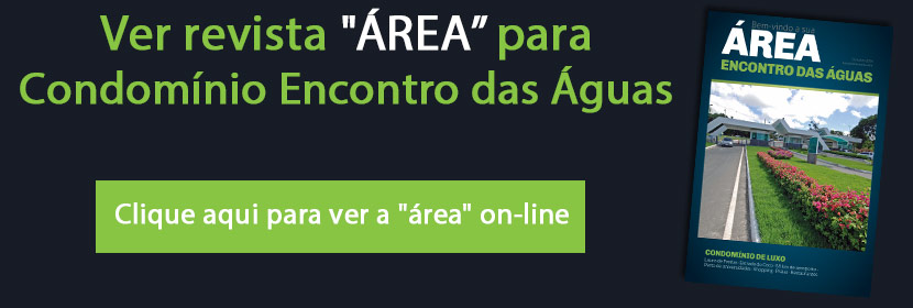 Online revista "ÁREA" para condomínio Encontro das Águas