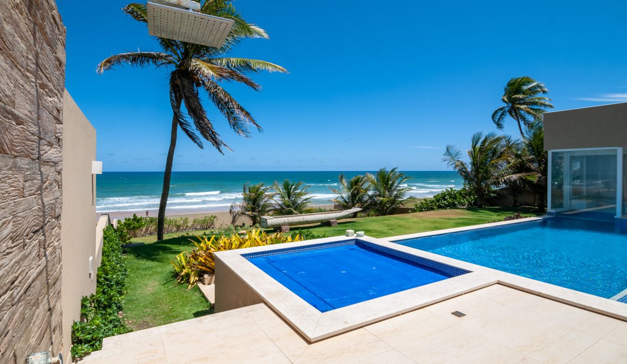 Excelente casa de luxo frente mar em Jacuípe (24)