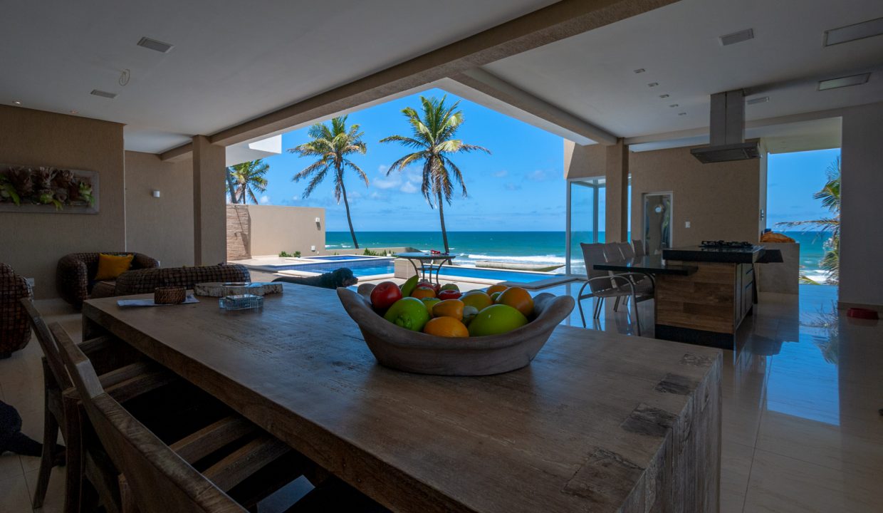 Excelente casa de luxo frente mar em Jacuípe (28)