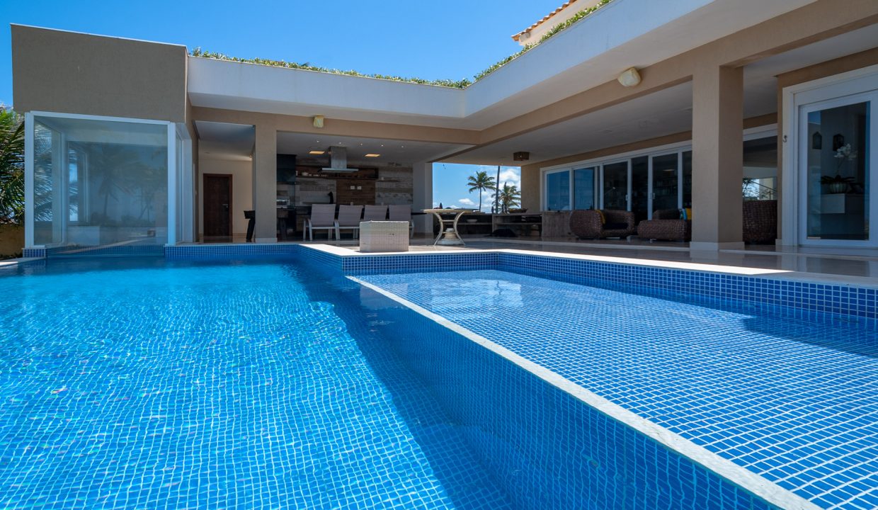 Excelente casa de luxo frente mar em Jacuípe (36)