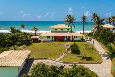 Casa com terreno frente mar a venda Porto de Sauípe