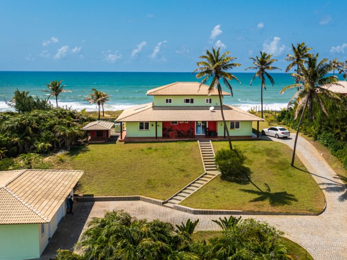 Casa com terreno frente mar a venda Porto de Sauípe