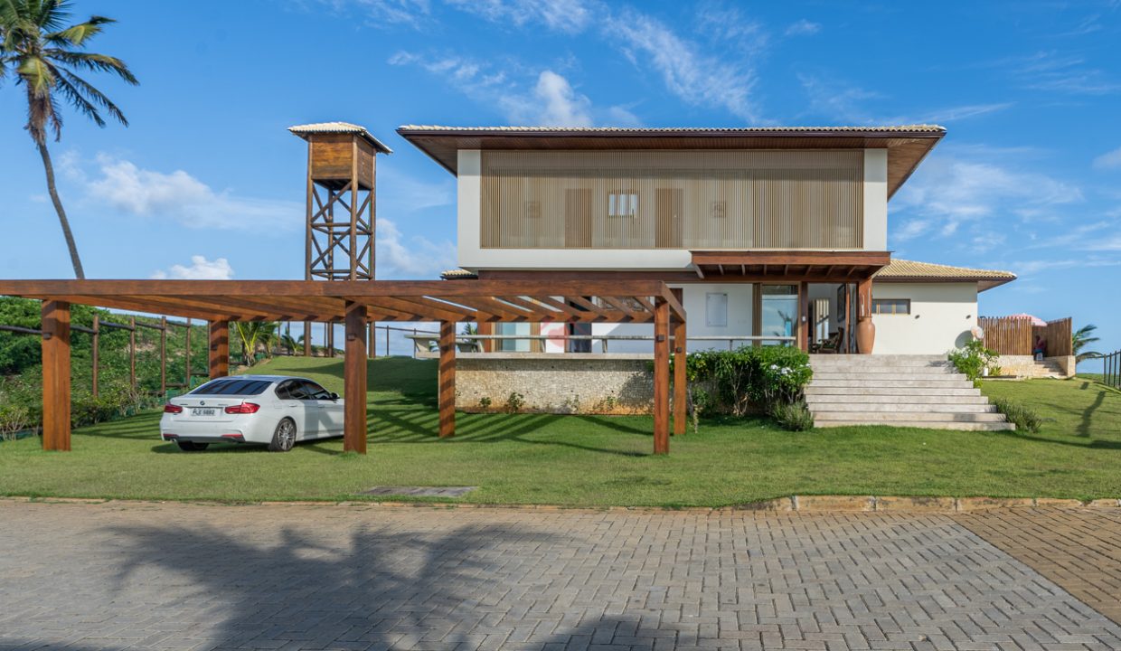 Casa de luxo frente a praia e fundo lagoa Praia dos lagos (45)