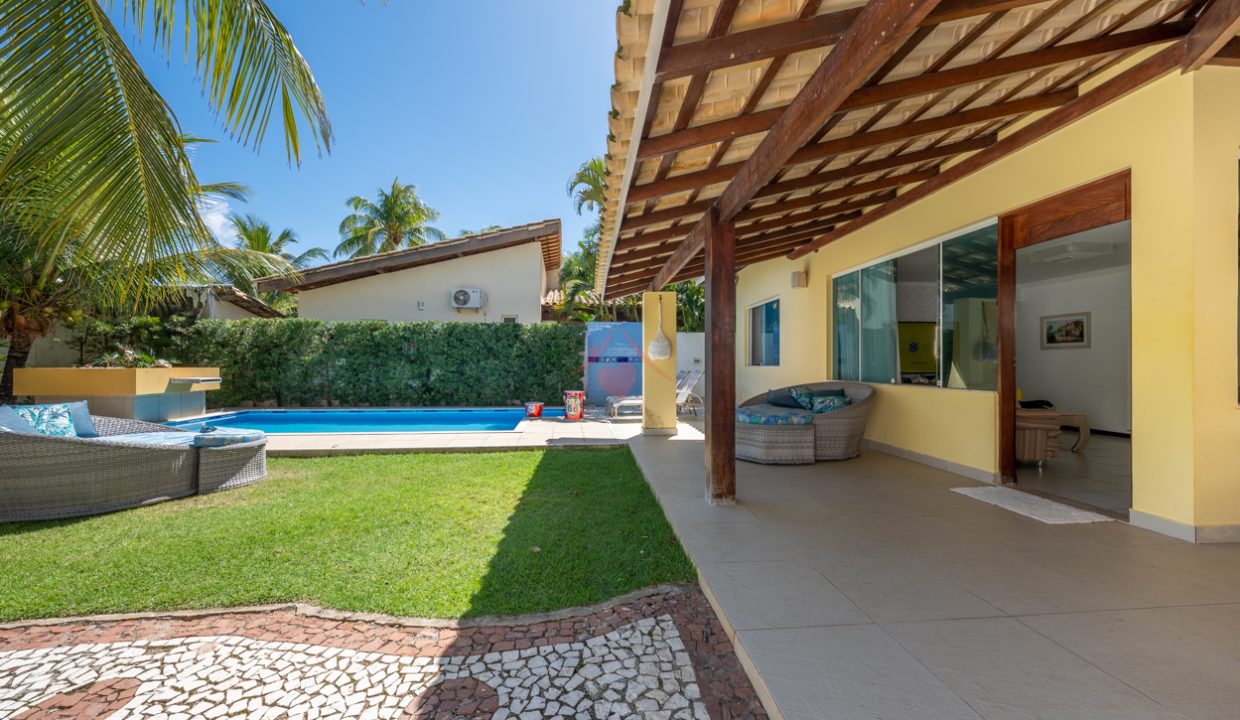 Casa de aluguel 80 m da praia em Guarajuba-5