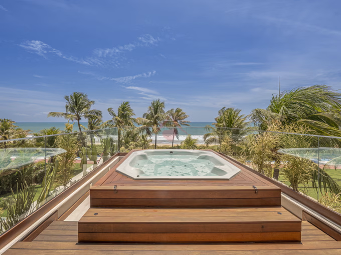 The Finest Oceanfront Mansion in Guarajuba